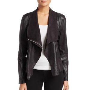 Calvin Klein Faux Leather Moto Jacket women’s size Medium